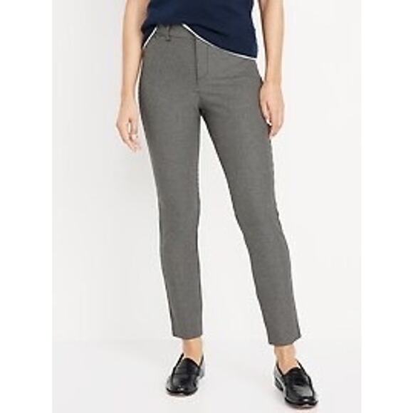 Grey High Rise Pixie Petite Pant 6 - Picture 4 of 4